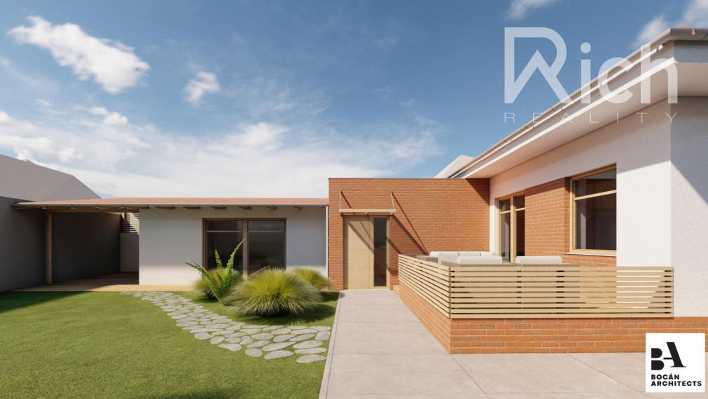 Rozostavaný RD v blízkom centre Trnavy.