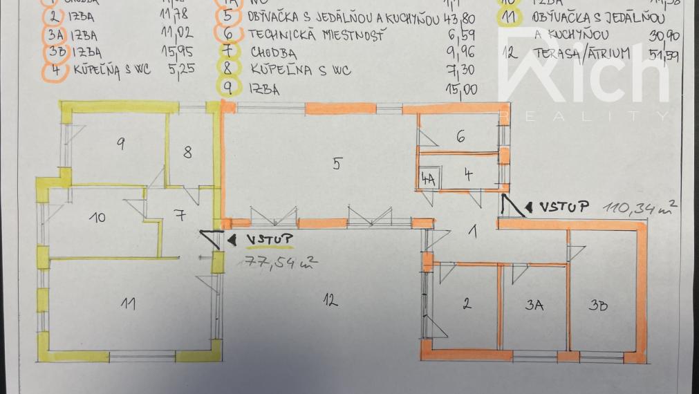 Prenájom novostavby 3 izb.bytu v novostavbe RD vo Zvončíne
