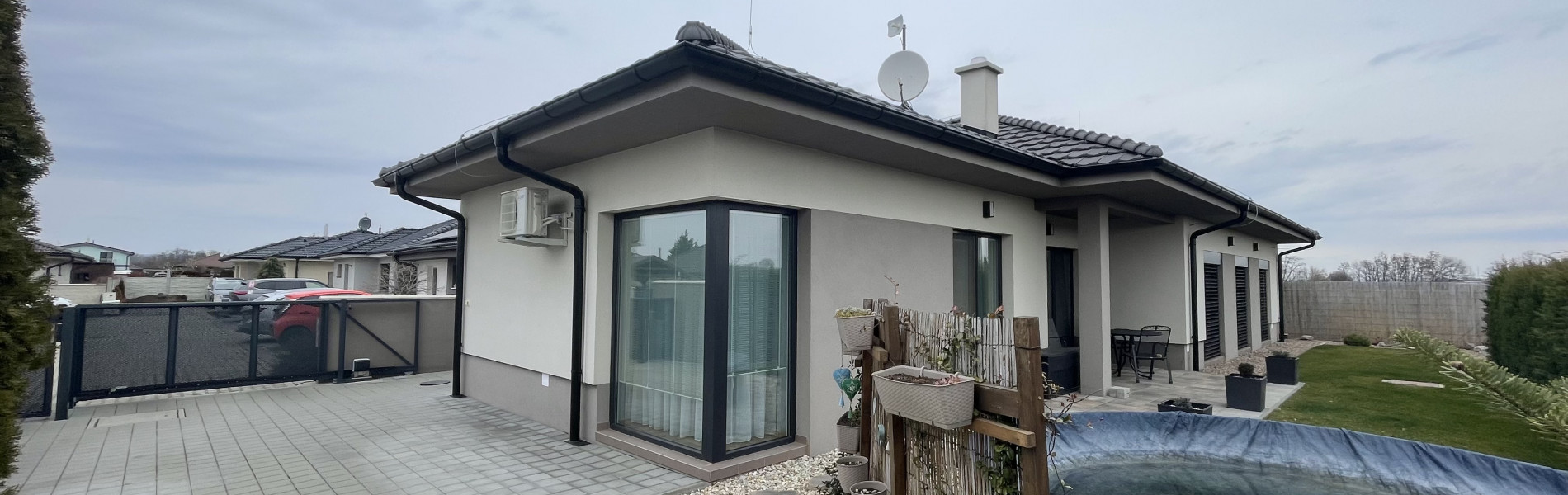 Útulný a moderný 4 izb.bungalov v Bielom Kostole 365 000,-EUR