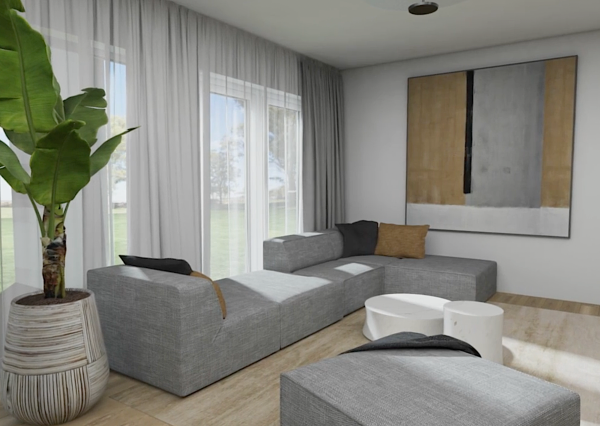 Novostavba 4 izb. RD len 5 km od Trnavy vo Zvončíne