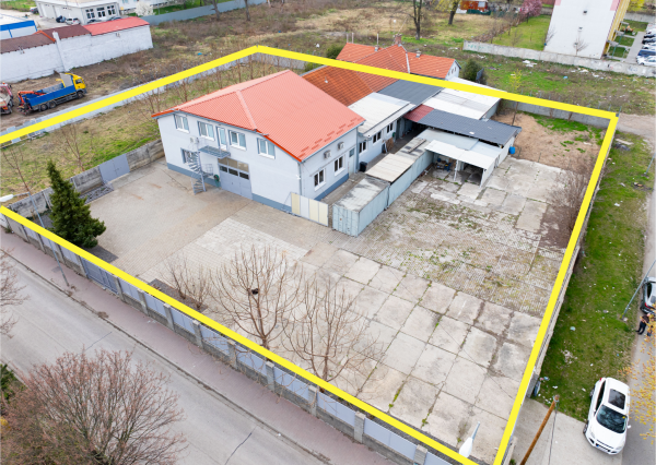 Výrobno - skladový objekt v priemyselnej zóne na Coburgovej ulici v Trnave